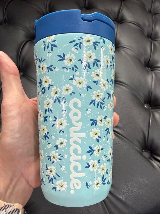 Corkcicle Other - Corkcicle Kids Cup - Blue Floral Pattern
